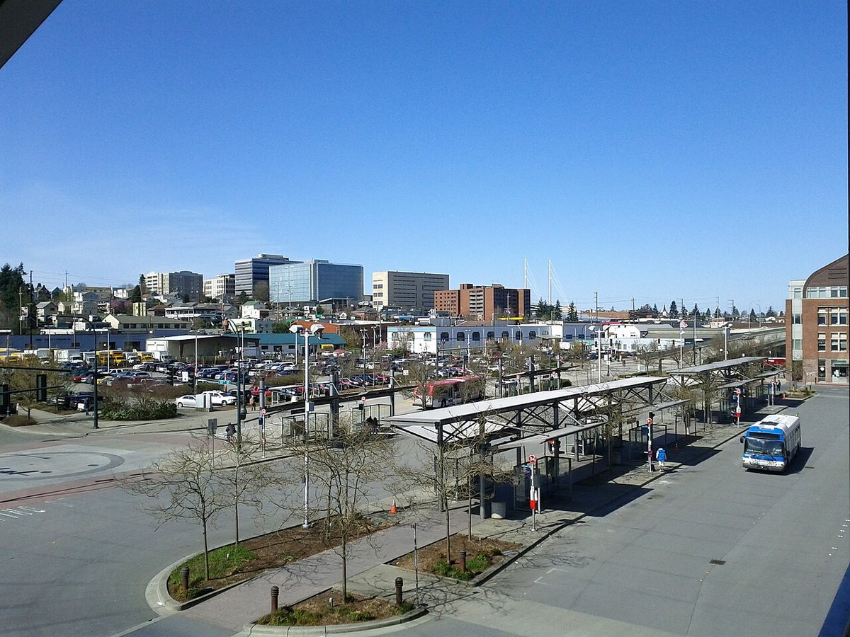 Downtown Everett, WA - File:Everett, WA skyline from Everett Station.jpg - 维基百科，自由的百科全书